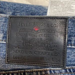 Levi’s made & crafted Made in Japan 501 “trashed”